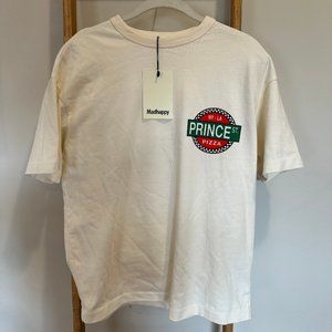 Madhappy x Prince St. Pizza Heavyweight Shirt - White | Size: Small
